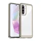 Outer Space Case for Samsung Galaxy A26, Semi-Transparent Black