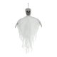 Ruhhy Hanging Skeleton Halloween Decoration 70 cm, White 26124