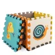 Foam puzzle mat for children 9 el. colourful animals 85cm x 85cm x 1cm