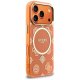 Guess IML Peony Dot MagSafe Phone Case Cover iPhone 17 Pro - Orange