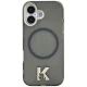 Karl Lagerfeld IML K Head Logo MagSafe Case for iPhone 17, Black