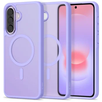 Tech-Protect Magmat MagSafe Case for Samsung Galaxy A36 / A56 / A37 5G, Matte Purple