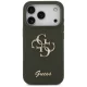 Guess iPhone 17 Pro Max Case Silicone Big 4G Script, Khaki