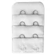 Bra Extenders Set of 3 (White, Black, Nude)