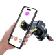 3mk Memo Hug Air Vent Car Phone Holder, Black