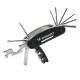 16-in-1 Bicycle Multi-Tool Repair Set Wozinsky WWZ-01N, Black