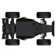 Kruzzel 24819 Remote Control Off-Road Car, 1:18, Multicolor