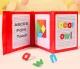 Bakalu KZ0968 Educational Magnetic Book for Writing and Letter Learning