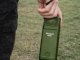 Pārnēsājams USB-C odu atbaidītājs ar 6 maināmiem ieliktņiem, zaļš