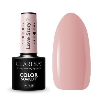 Claresa Love Story 2 Gel Polish, 5g