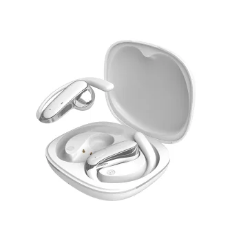 Dudao U17Z OWS Wireless Headphones with Ear Hooks, Bluetooth 5.3, White