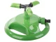 360° Rotating 3-Arm Garden Lawn Sprinkler DIVODV Green