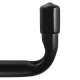 Maclean MC-487 Wall Bracket Set for Tires and Bikes, 2 Pcs, Black