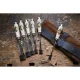 Kirschen Firmer Chisel Set 6 Pcs in Leather Bag (6-26 mm)