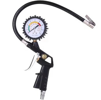 Riteņu piepūšanas pistole spiediena mērītājs | Wheel inflation gun pressure gauge