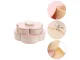 Rotating 2-Tier Snack and Jewelry Organizer Box with Phone Holder, Pink
