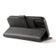 OnePlus 8 Magnet Elegant Bookcase Cover Case, Black