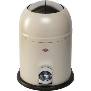 Wesco Mini Master 6 L Pedal Waste Bin, Sand Matt