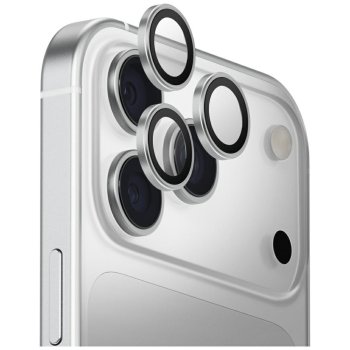 Uniq Optix Aluminum Camera Lens Protector  iPhone 17 Pro / iPhone 17 Pro Max with Applicator - Silver