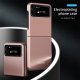Samsung Galaxy Z Flip 4 (SM-F721) Skin-Touch Matte Hard PC Case Cover, Black