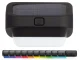 Garden Solar LED RGB Light for Stairs and Terraces with Dusk Sensor, Black