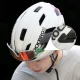 Rockbros LK-15 Carbon Fiber Bike Helmet 58-62cm - Light Gray