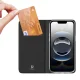 Dux Ducis Skin Pro Wallet Flip Case for iPhone 16e / 17e, Black