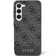 Samsung Galaxy S23 (SM-S911) Guess 4G Stripe Collection Case Cover (GUHCS23SG4GLGR), Black