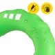4FIZJO Silicone Hand Grip Strengthener for Therapy and Training, 28 lb, green
