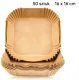 Air Fryer Parchment Paper Liners 16 cm, 50 Pcs