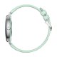 Women\'s Smartwatch COLMI L28 Silver-Green Leather Strap