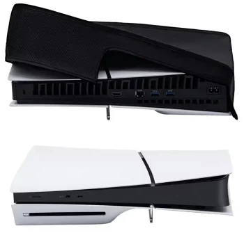 Dust Cover for PS5 Slim, Horizontal, Black