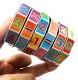 Math learning cylinder toy for kids, compact, multicolor