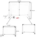 Kids Football Goal 2in1, 143x110x70cm