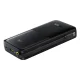 Baseus Bipow 2 20000mah 20W powerbank with digital display built-in USB-C cable - black