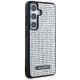 Samsung Galaxy S24 (SM-S921) Karl Lagerfeld Rhinestone Metal Logo Case Cover, Silver