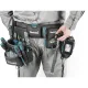 Makita E-15235 Super-Heavy-Duty Tool Belt Set, Black / Blue