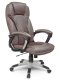 Sofotel EG-222 Ergonomic Leather Office Chair, Brown