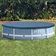 Intex 28030 pool cover for frame pools 305 cm, dark blue