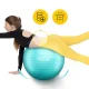 4FIZJO Exercise Ball 65cm with Pump for Yoga & Physical Therapy, Mint