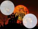 LED Halloween Ghost Light Garland, String Lights, 2 m