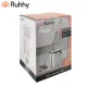 Ruhhy 27232 Flat Mop with Dual-Chamber 11L Bucket and 3 Pads