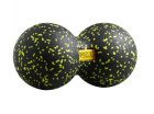 4Fizjo Double Massage Ball EPP 12 cm, Black/Yellow
