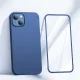 Joyroom 360 Full Case iPhone 13 dėklas su grūdintu apsauginiu stiklu, JR-BP927, mėlynas