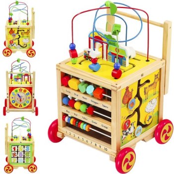Educational Wooden Activity Cube Baby Walker 22606