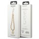 Guess Chain Metal 4G Charm Phone Strap, Pink