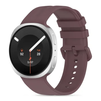 Tech-Protect Silicone Evo Strap for Samsung Galaxy Watch (40/44/46 mm), Purple