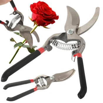 Garden Pruning Shears / Secateurs for Branches and Shrubs, Forged Steel, 20.5 cm