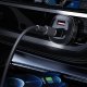 Автомобильное зарядное устройство Acefast 66W 2x USB-C / 1x USB, черное