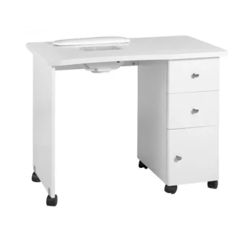 Manicure Desk Wood 011B with Built-in Dust Collector AM-8A